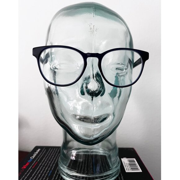 WARBY PARKER "Whalen" Lapis Crystal No-Rx Non-Prescription Blue Light Glasses - Picture 7 of 13